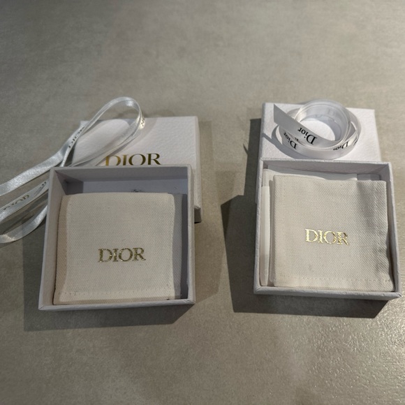 Dior animal print red & white boxes and other jewelry boxes - Picture 2 of 9
